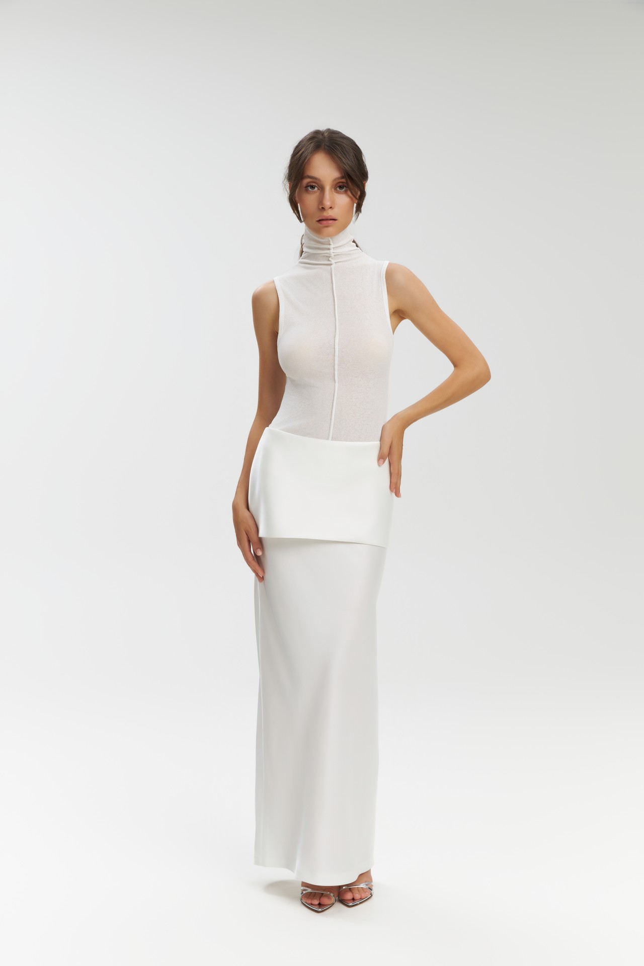 ANNIE SKIRT, WHITE