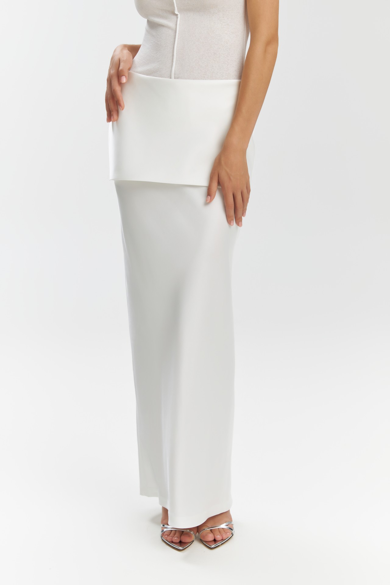 ANNIE SKIRT, WHITE