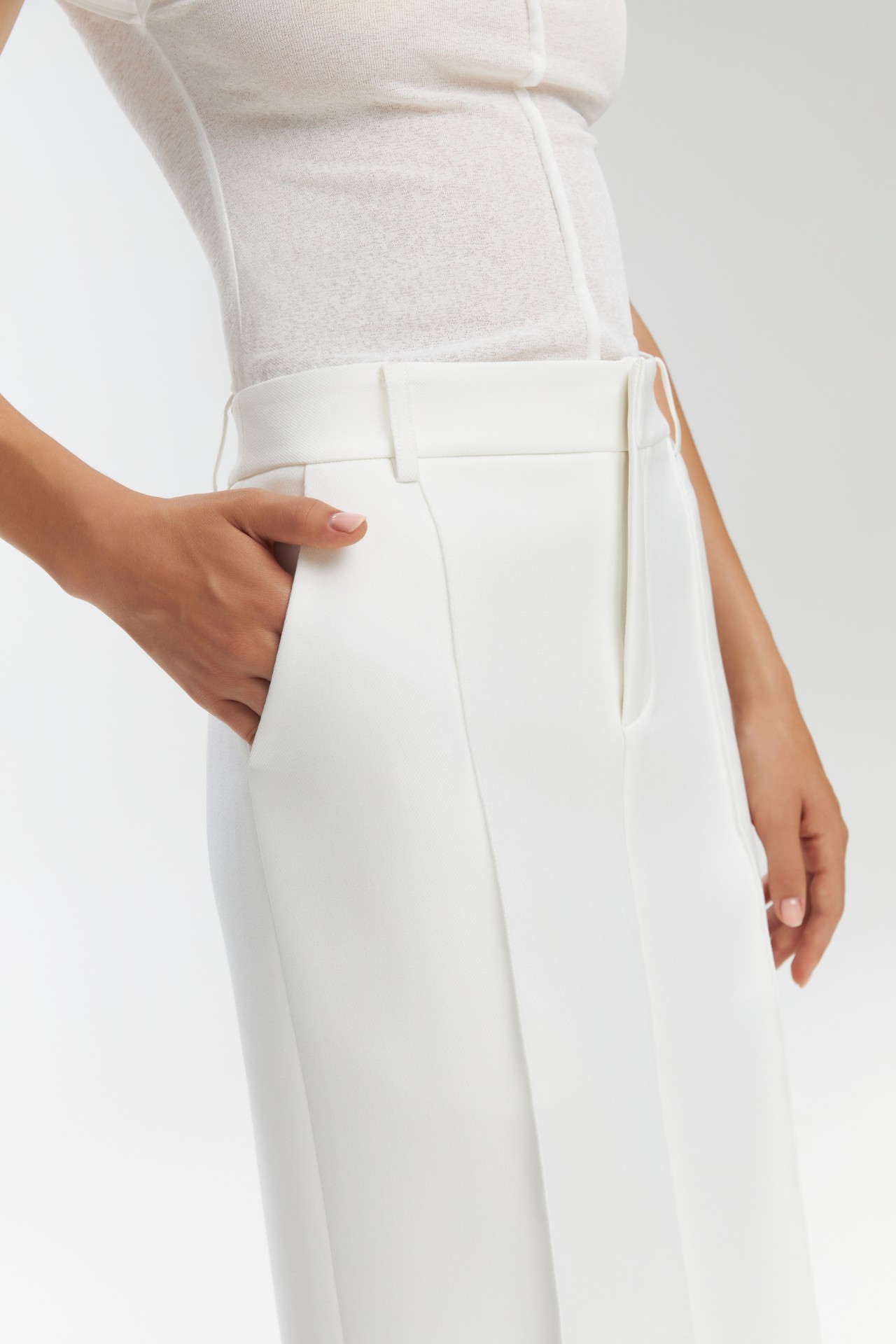 COLI SKIRT, WHITE