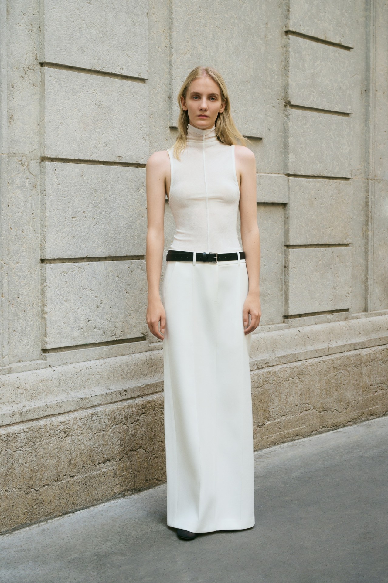 COLI SKIRT, WHITE