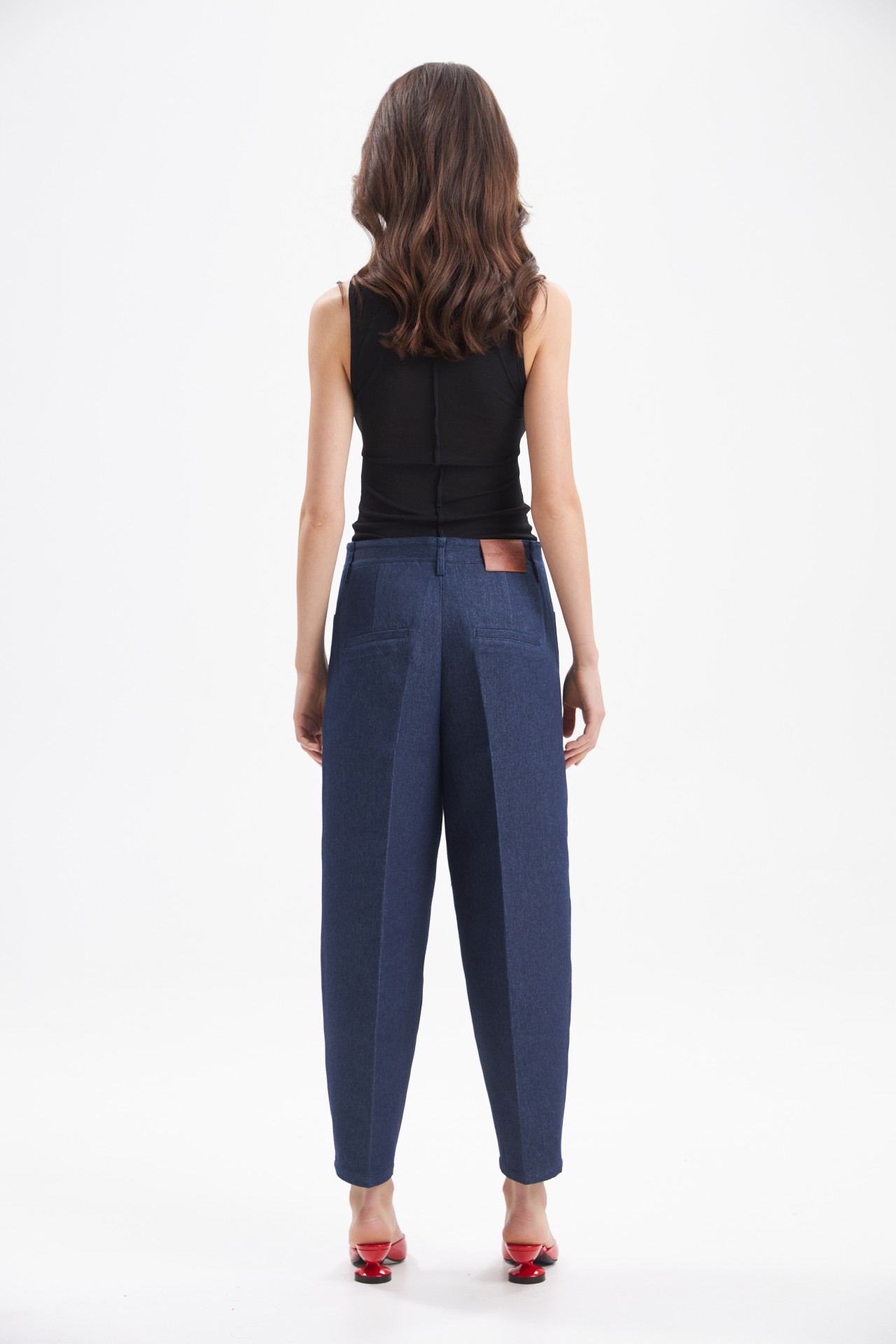 ELI DENIM TROUSERS, BLUE