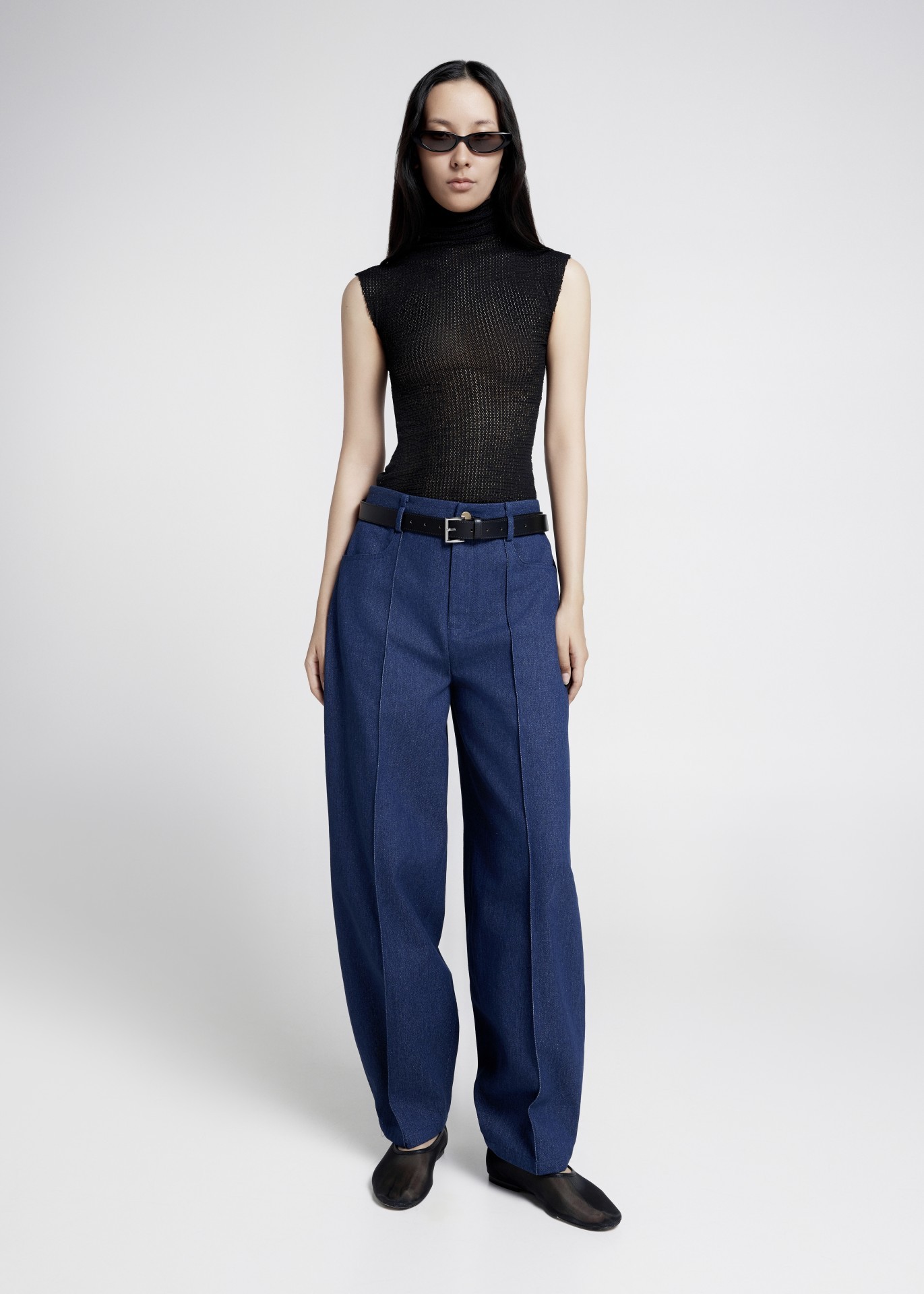 ELI DENIM TROUSERS, BLUE