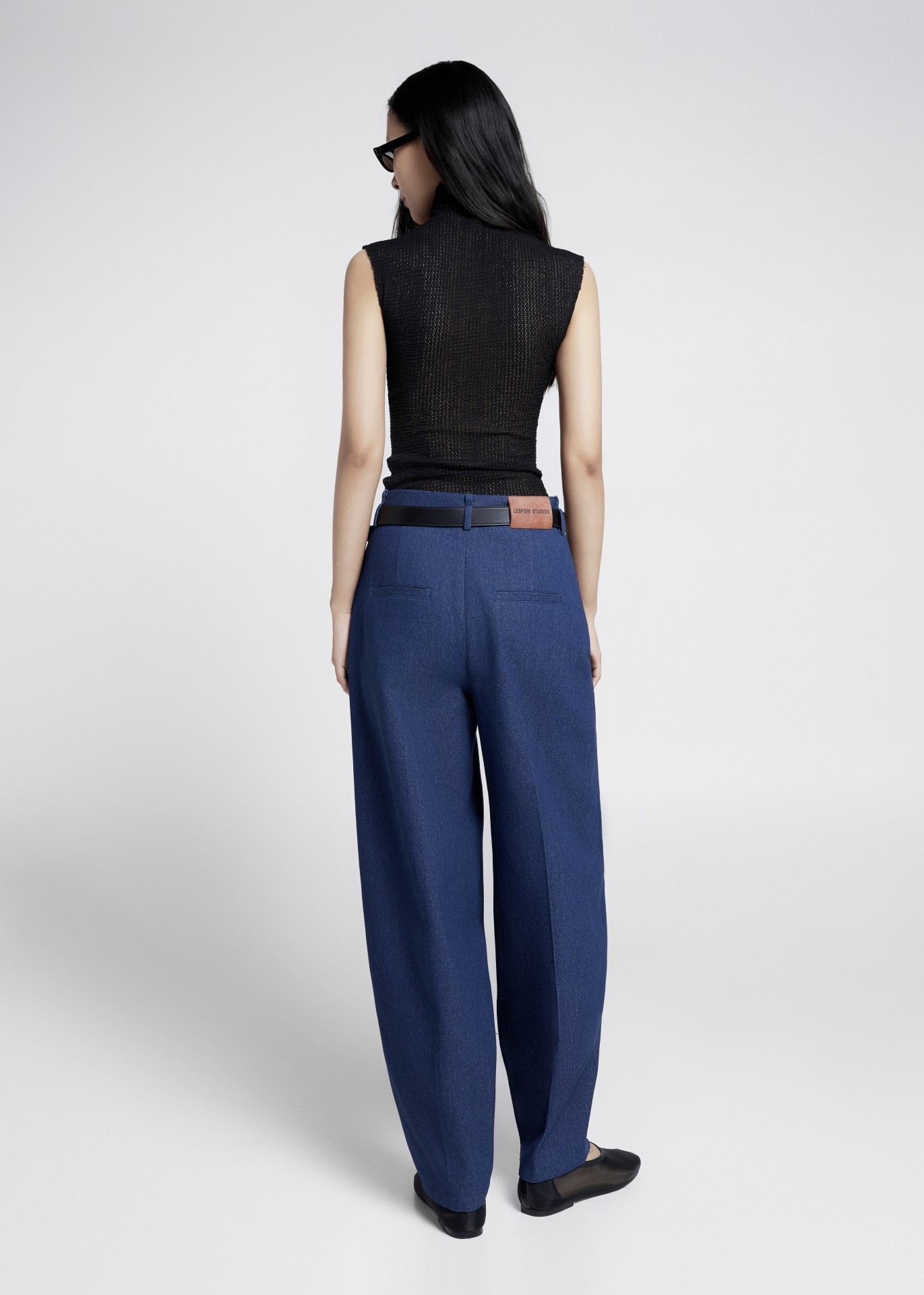 ELI DENIM TROUSERS, BLUE