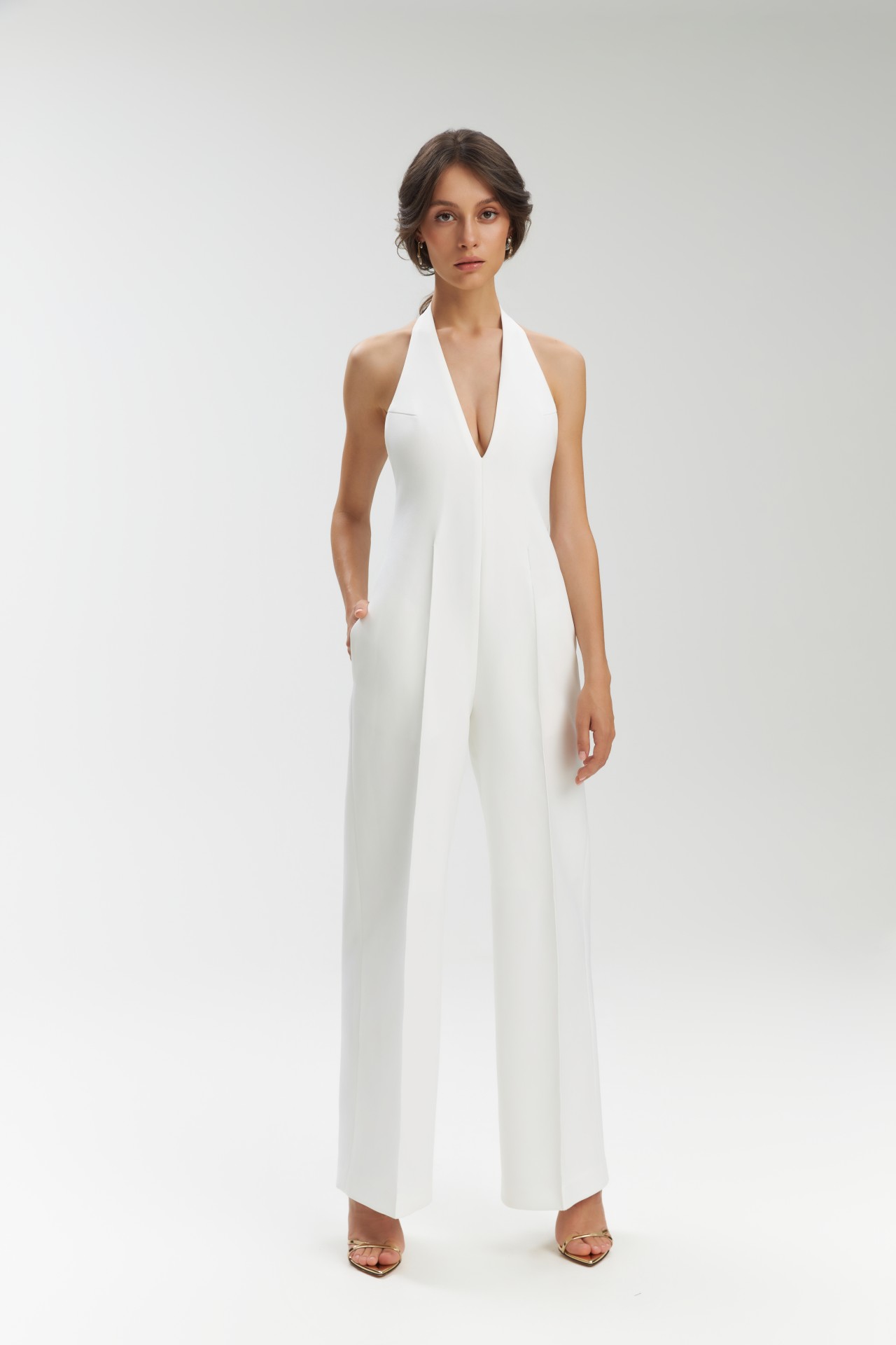 Kass Jumpsuit, White