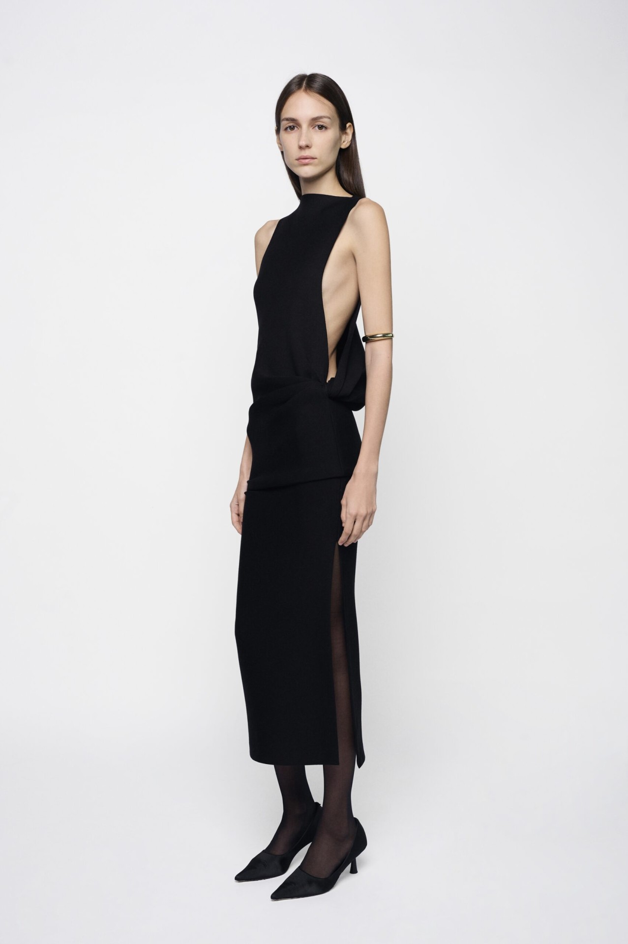 KIKO DRESS, BLACK