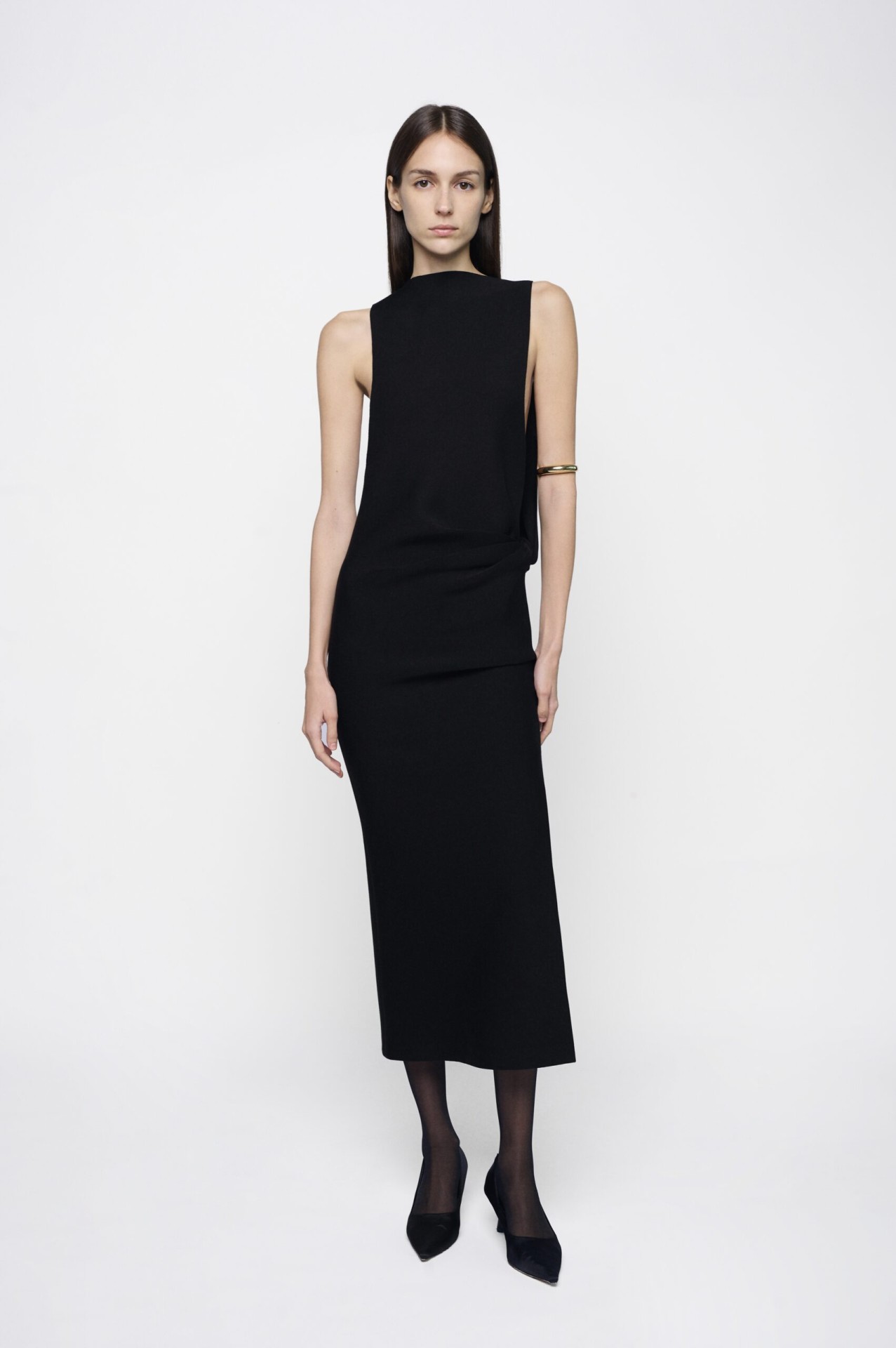 KIKO DRESS, BLACK