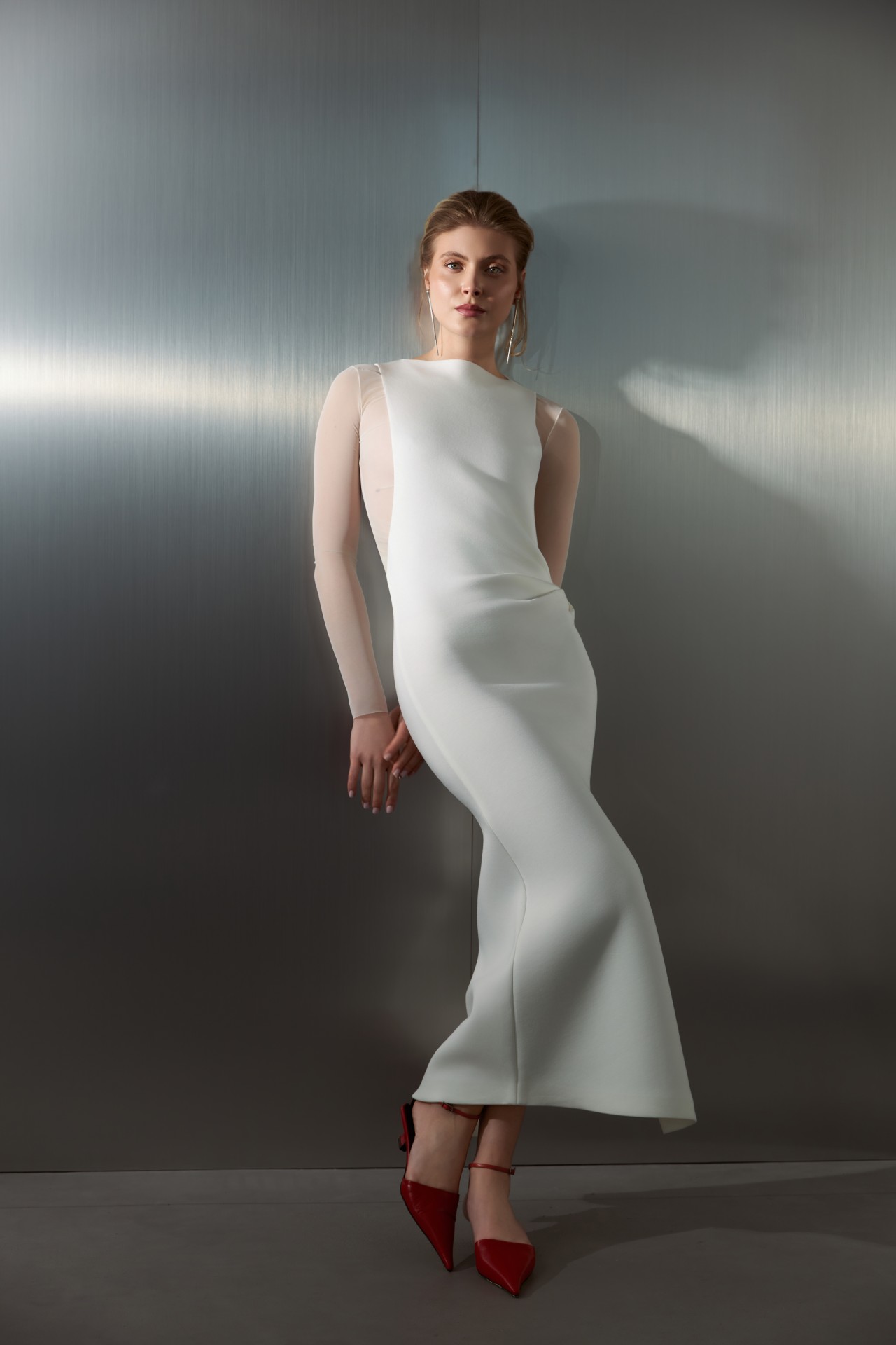 KIKO DRESS, WHITE