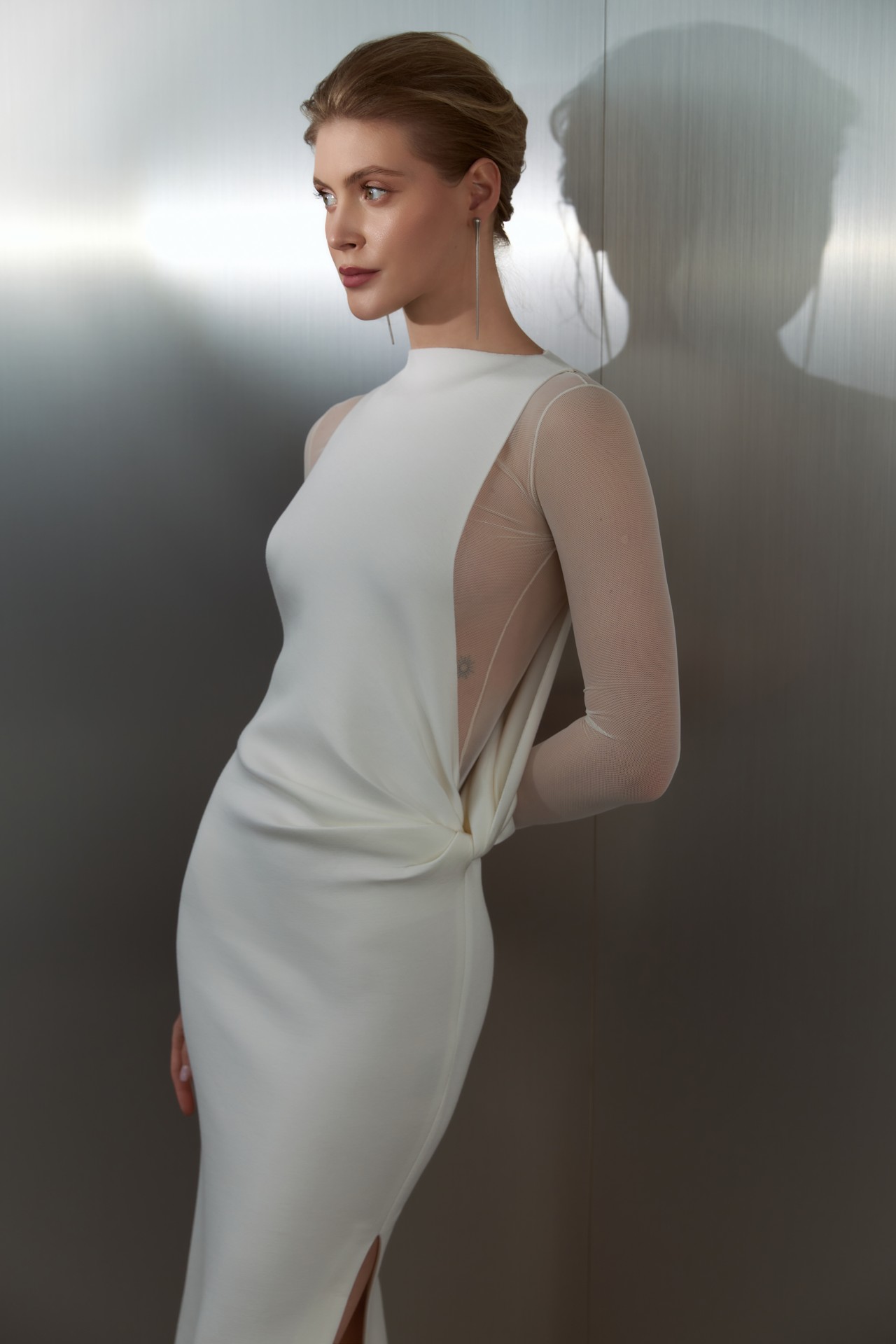 KIKO DRESS, WHITE