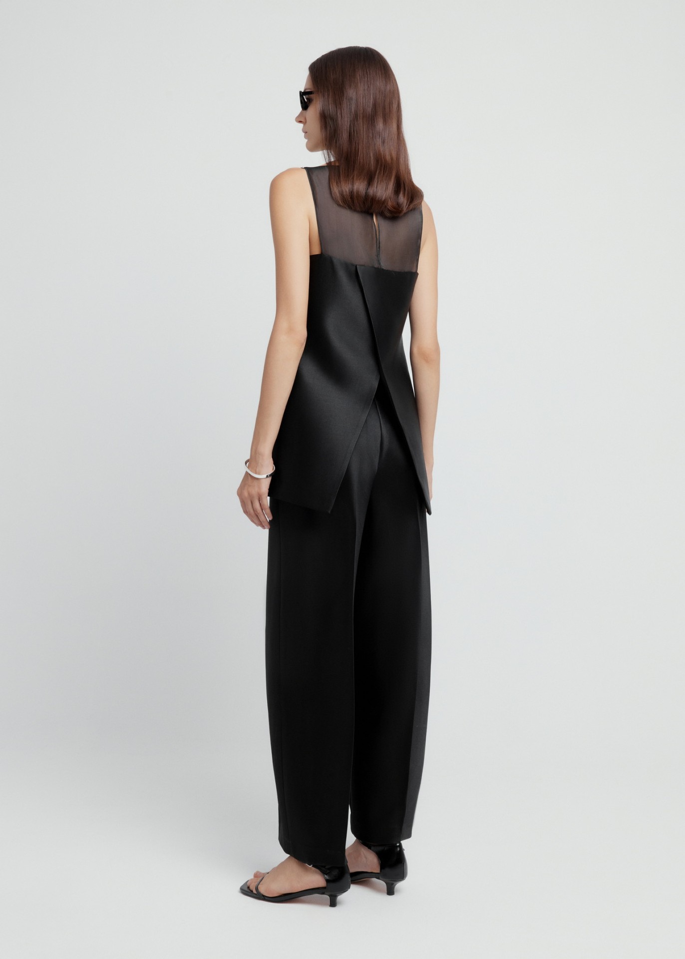 LUPHIA TOP, BLACK
