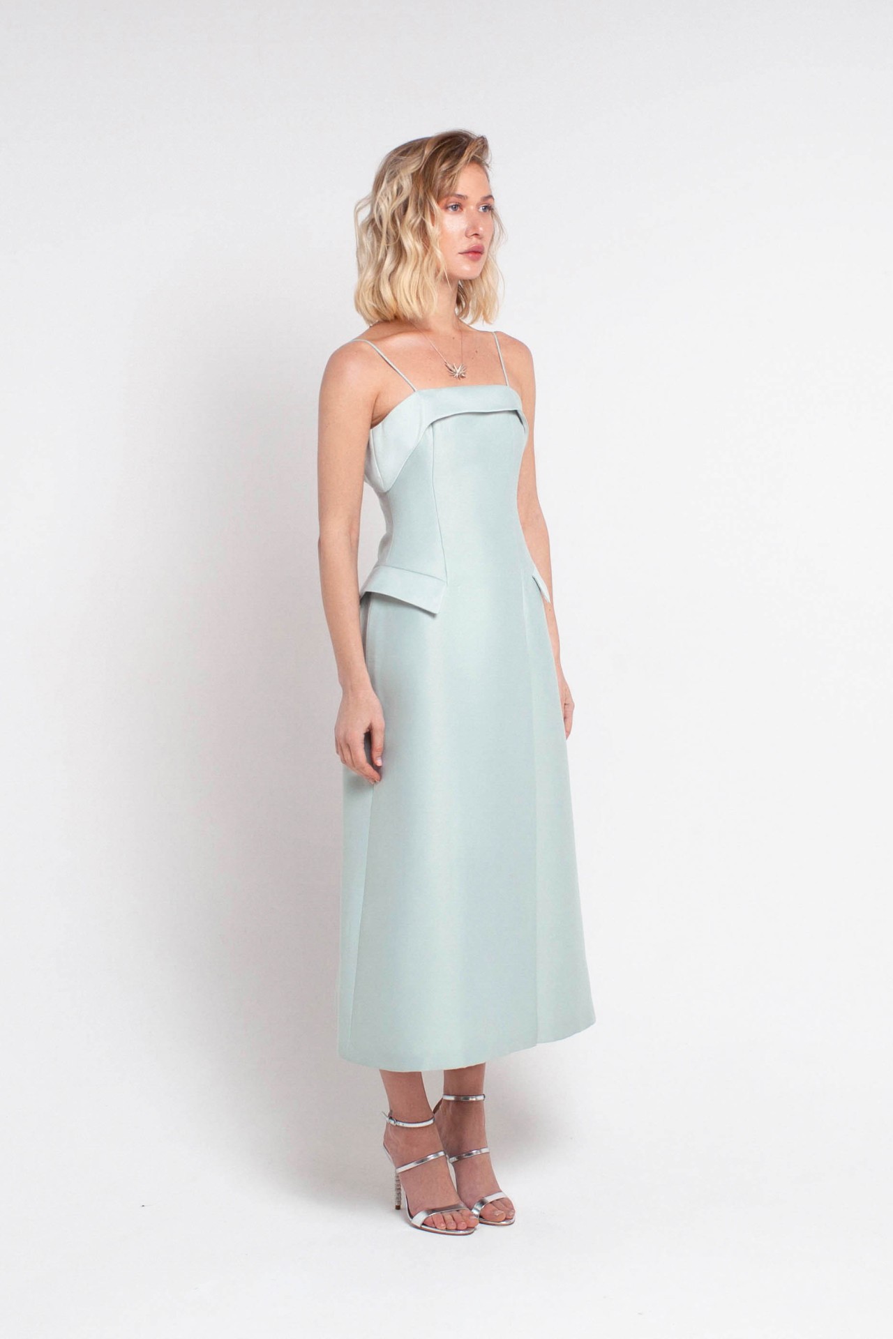 MADELEINE DRESS IN BLUE