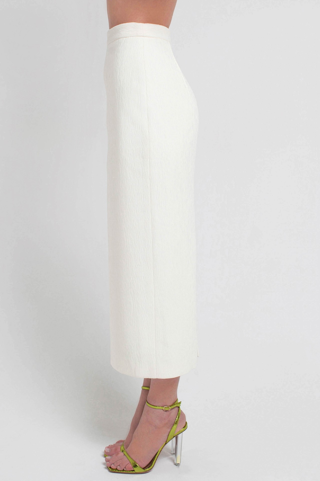 KANITA SKIRT, IVORY JACQUARD