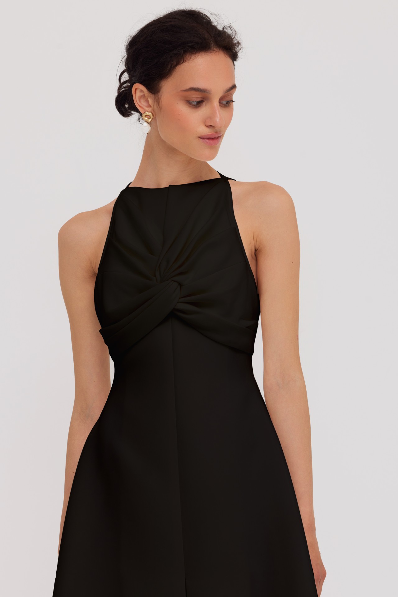 The Vecteur Dress, Black