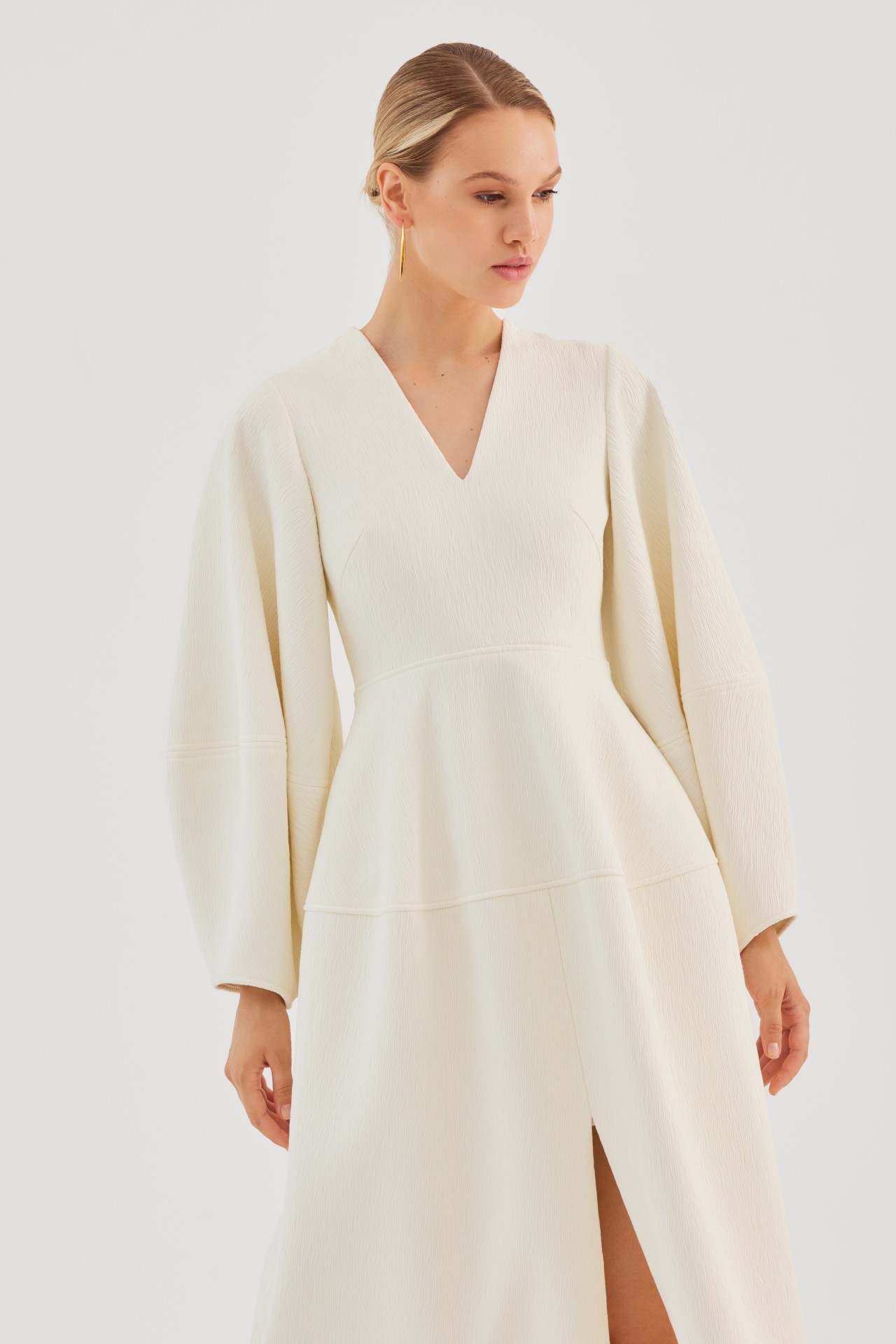 CECI DRESS, IVORY