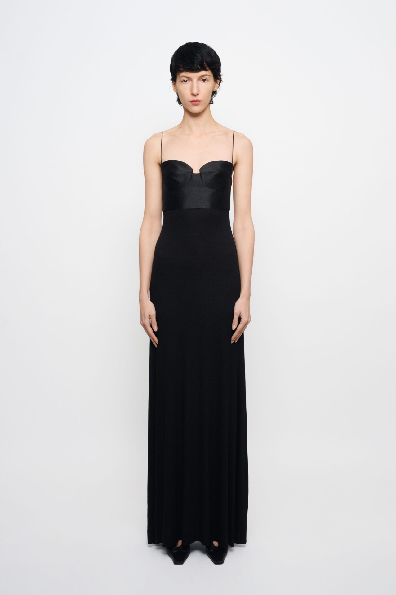 TULLY DRESS, BLACK
